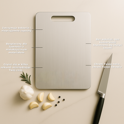 Jedyna deska do krojenia, która chroni Twoje zdrowie – bez mikroplastiku, bez toksyn