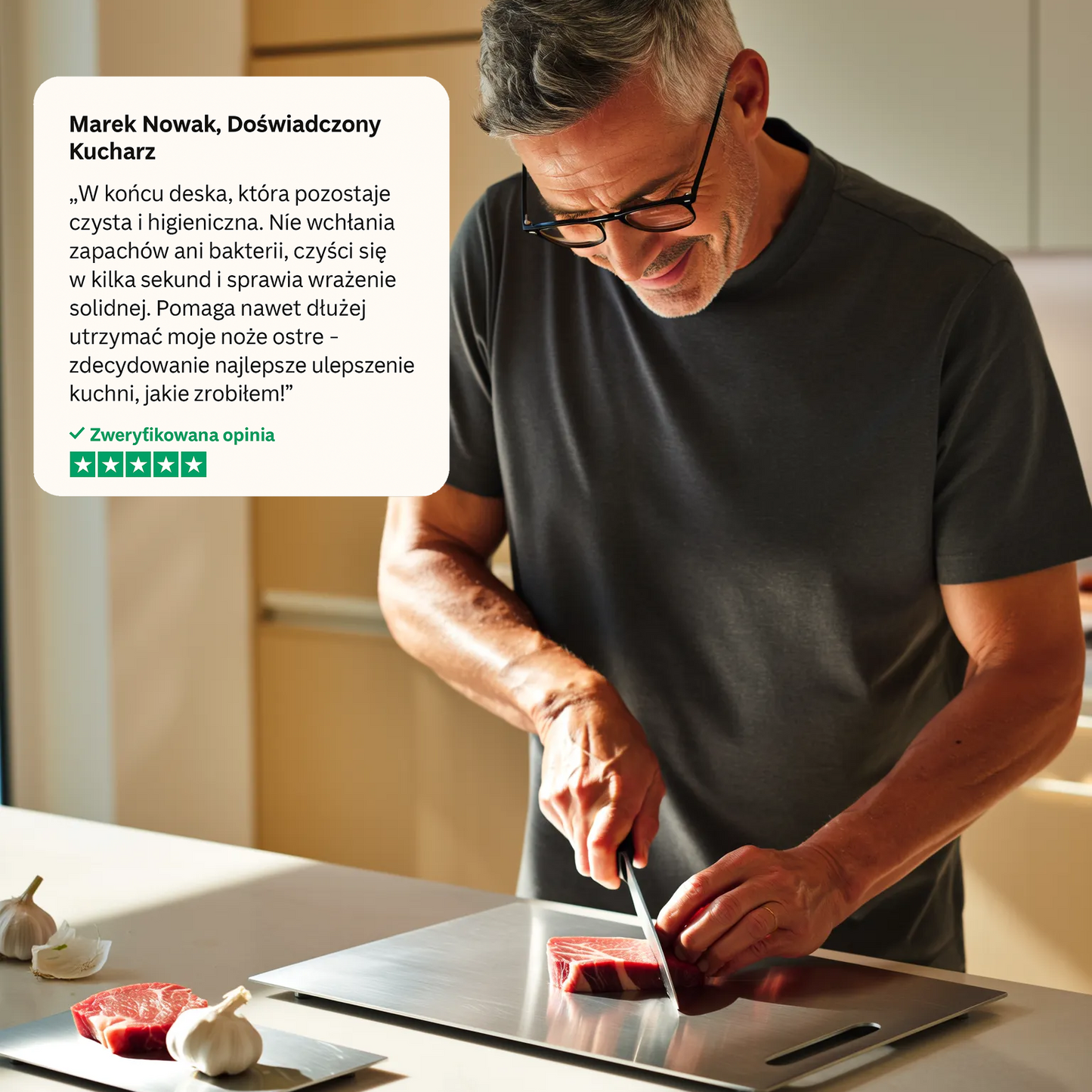 Jedyna deska do krojenia, która chroni Twoje zdrowie – bez mikroplastiku, bez toksyn
