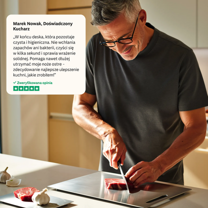 Jedyna deska do krojenia, która chroni Twoje zdrowie – bez mikroplastiku, bez toksyn